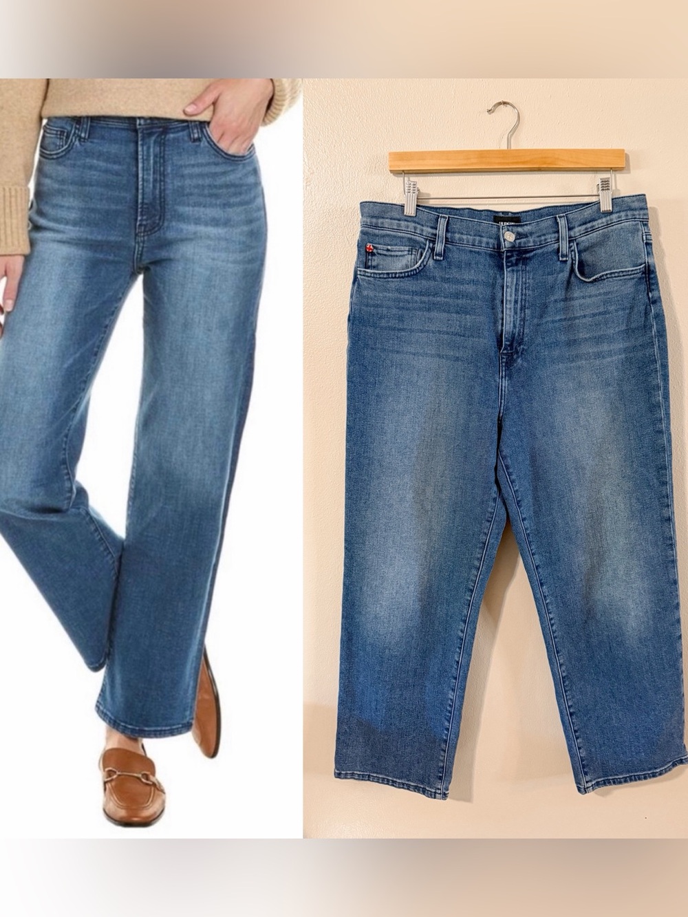 Hudson | Noa High Rise Straight Leg Crop Jean